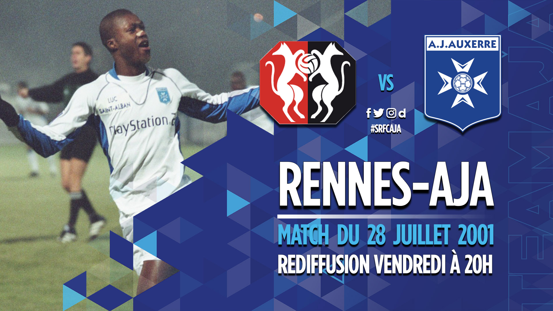Rennes-AJA saison 2001-2002