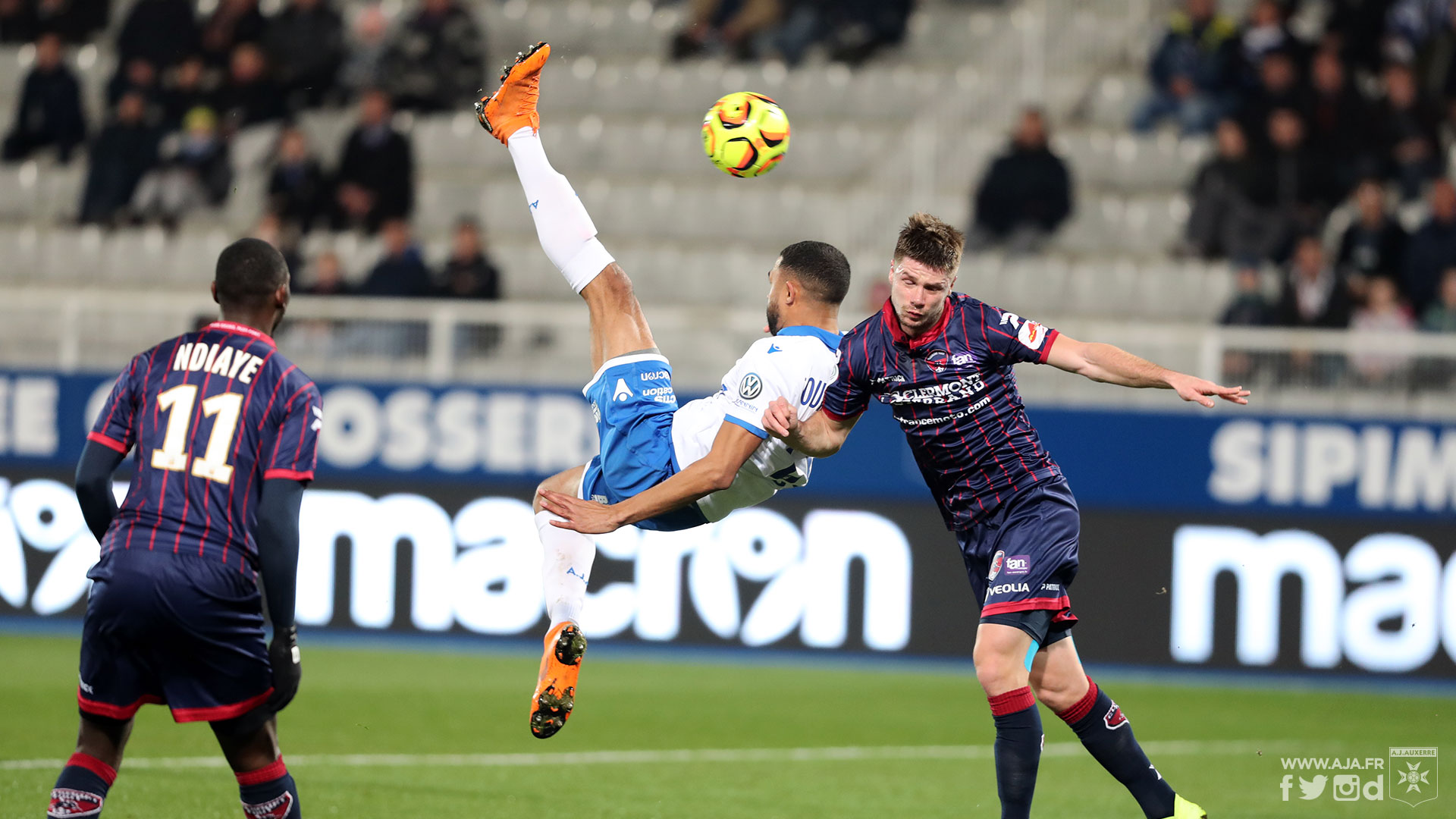 AJ Auxerre - Clermont : 1-0 (le fil du match)