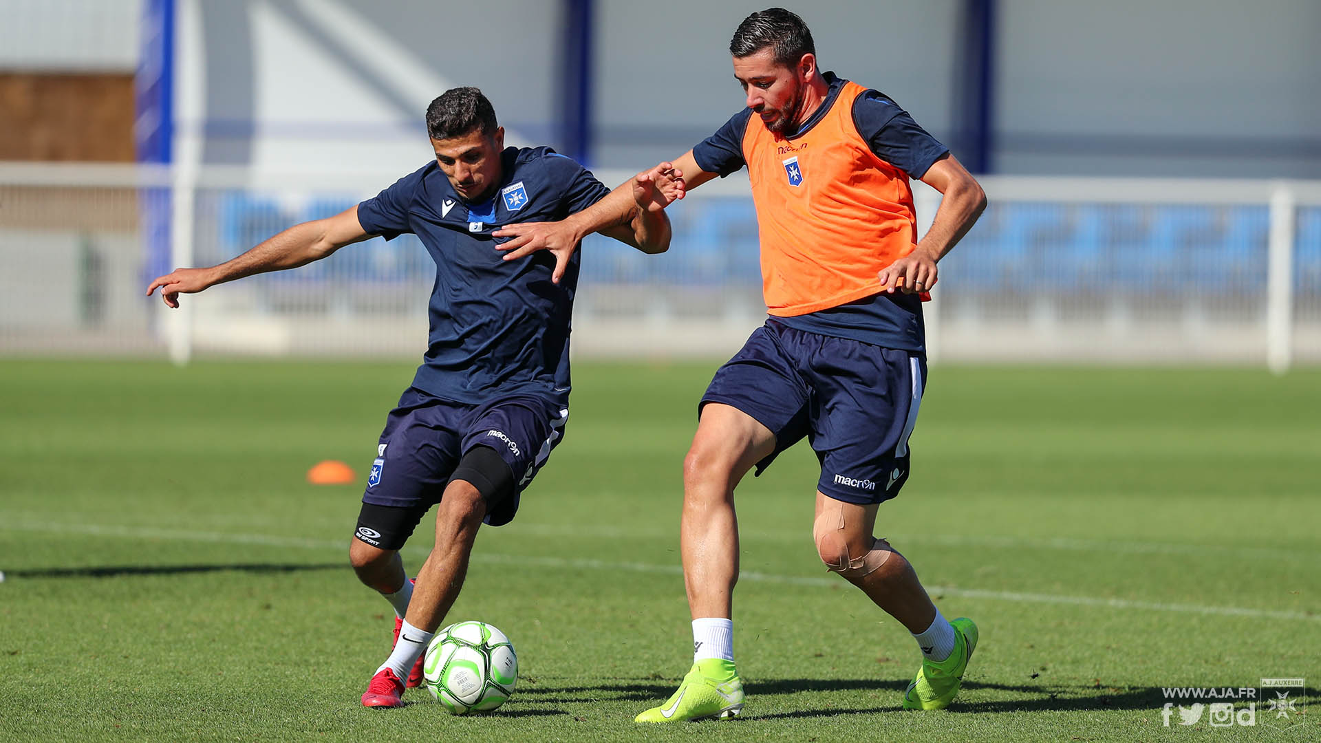 A l'entraînement pendant la trêve