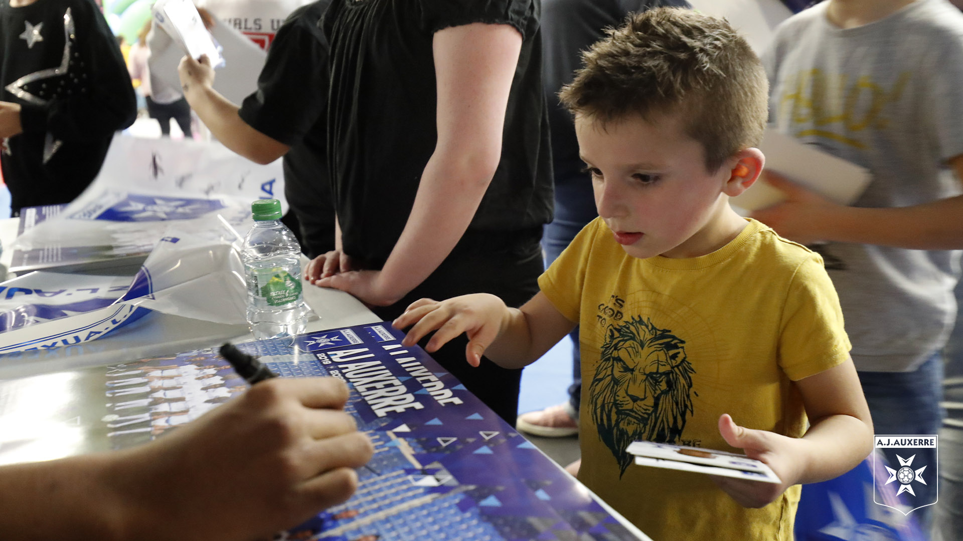 Dédicaces et Five à Air Parc