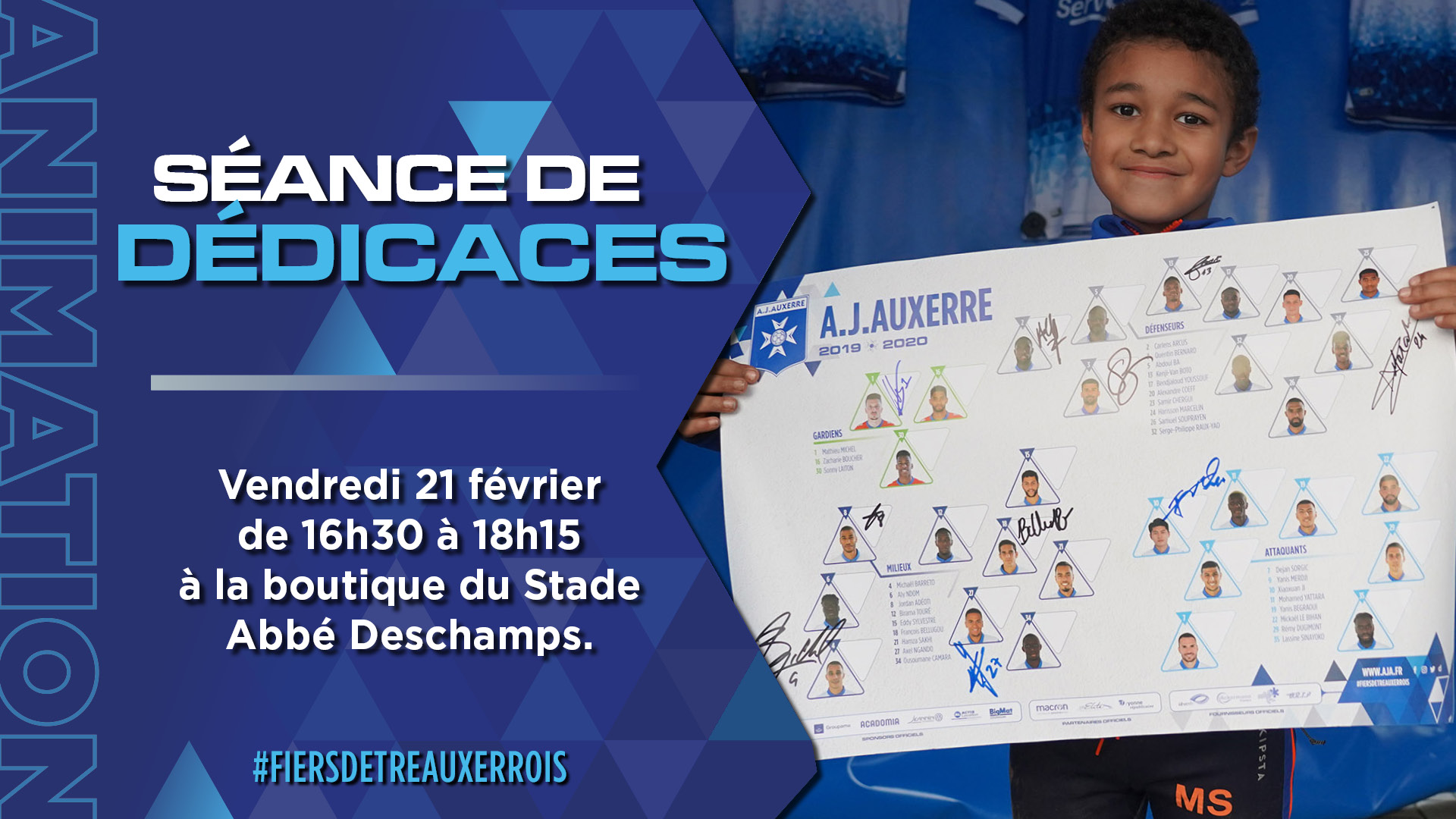 Séance de dédicaces vendredi à la boutique