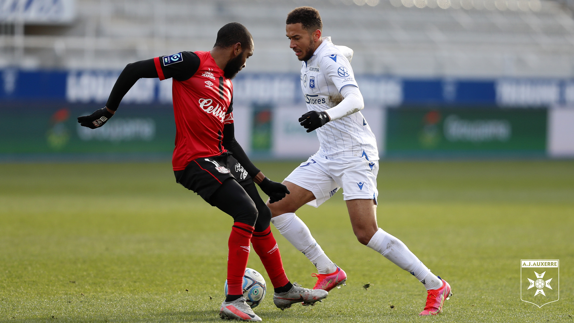 Les photos du match Auxerre-Guingamp