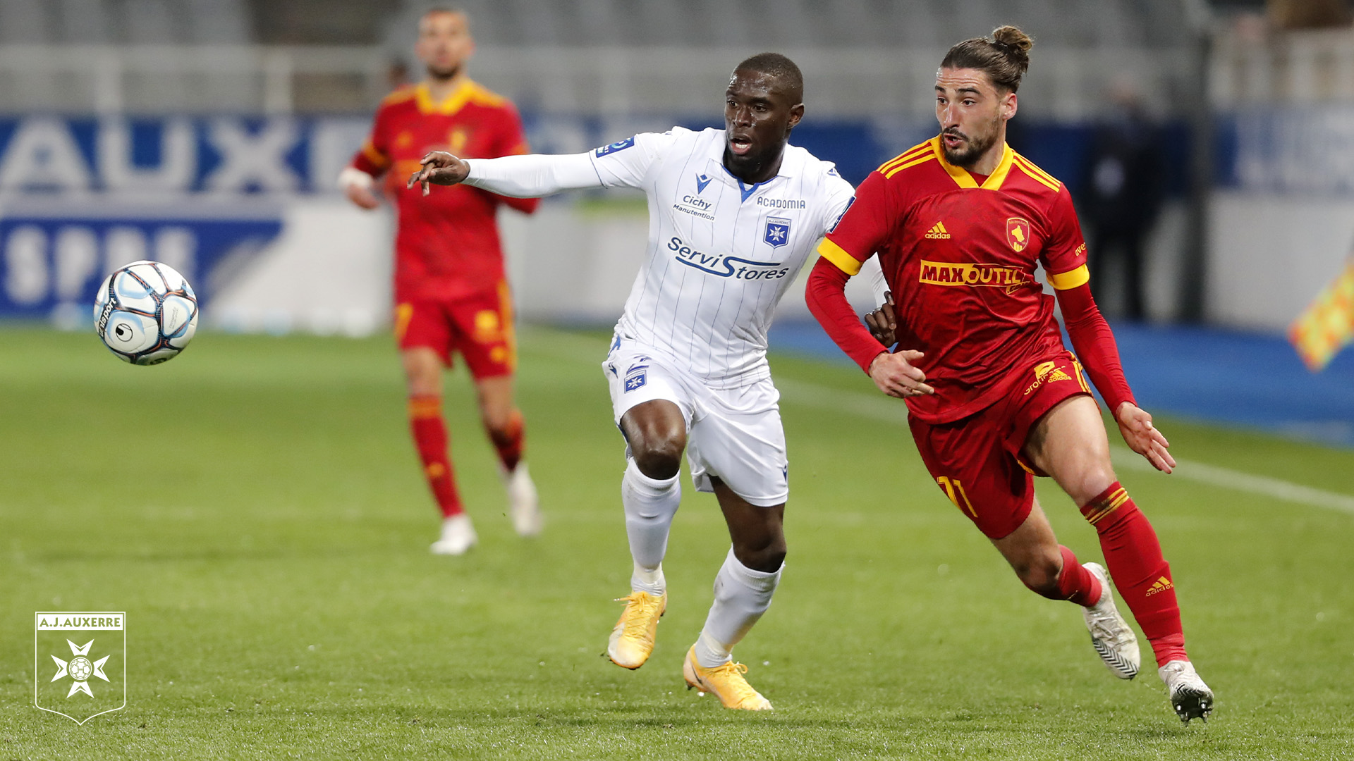 Les photos du match Auxerre-Rodez