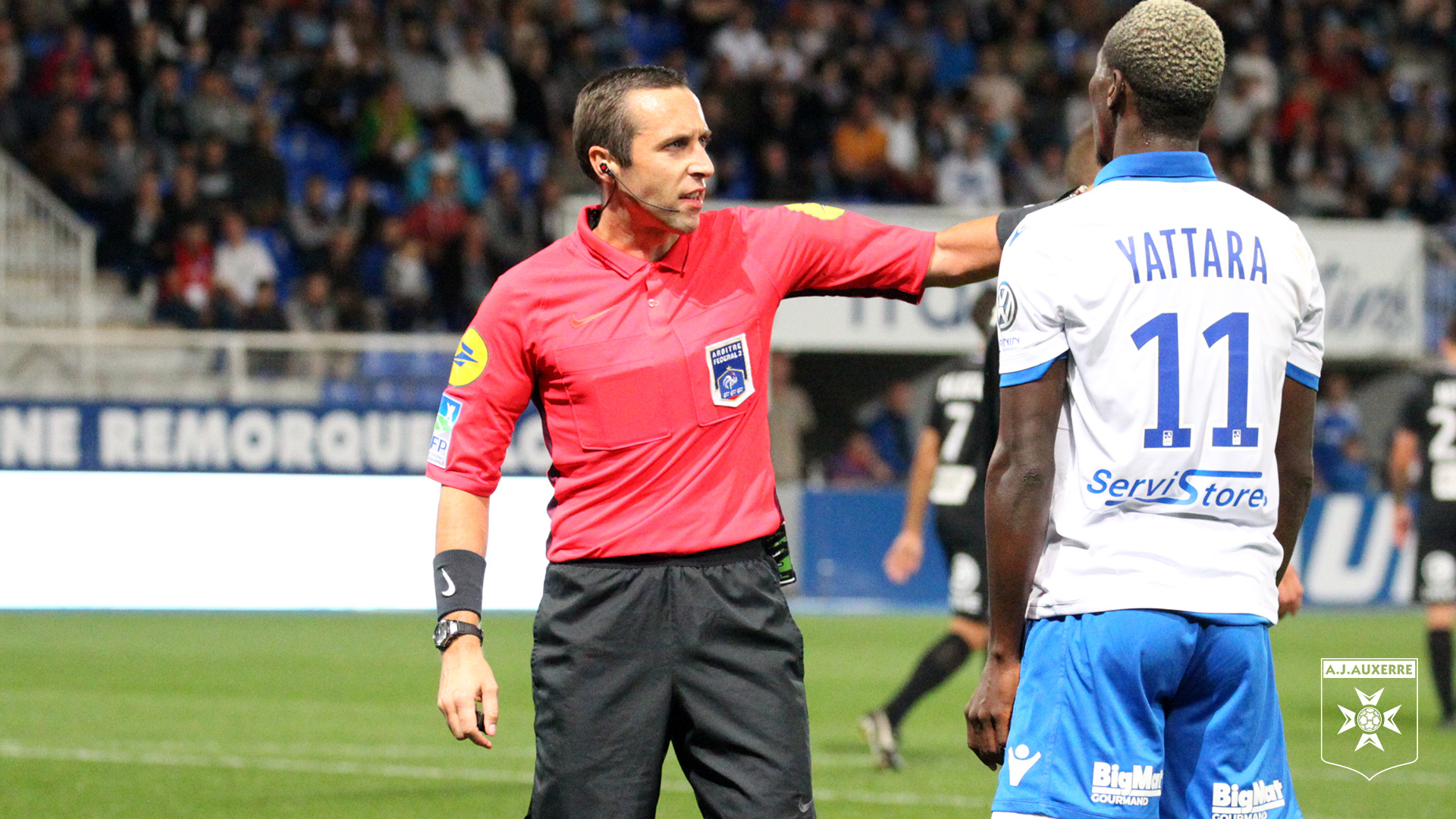 Benjamin Lepaysant pour arbitrer Auxerre-Rodez