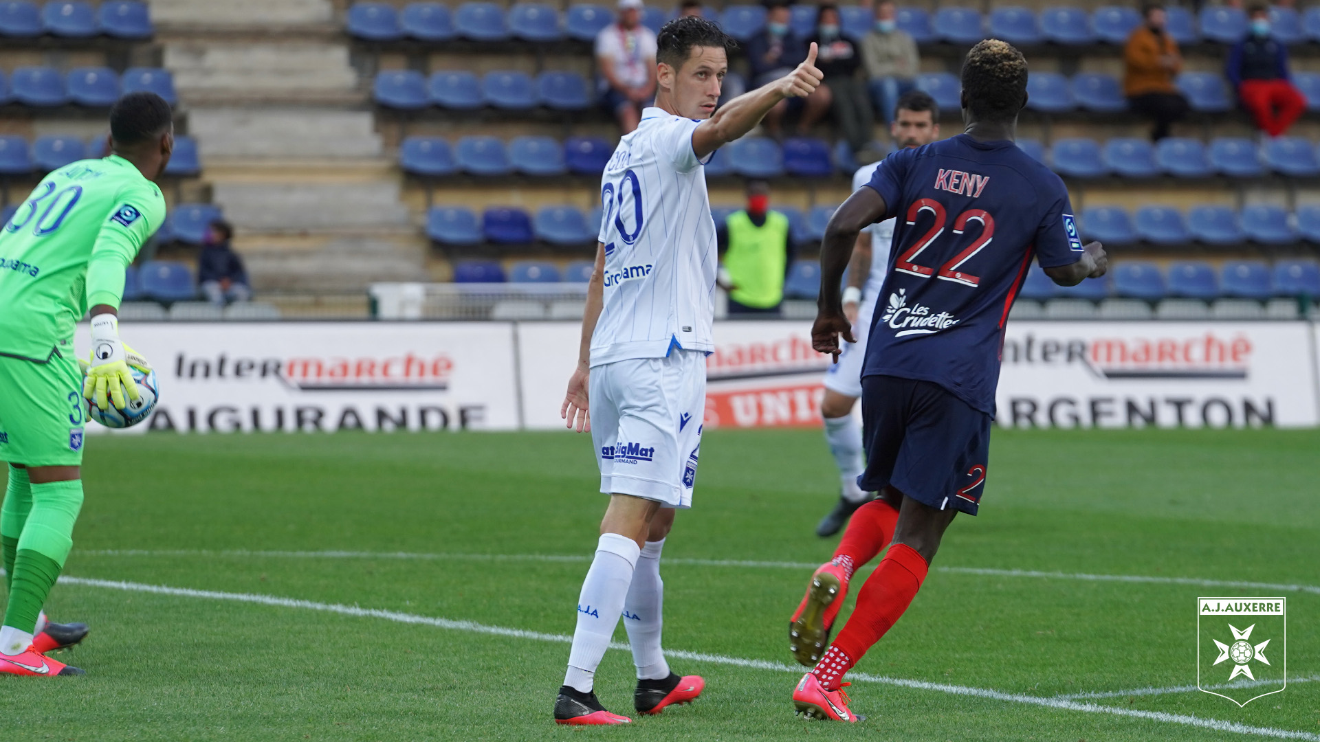 Opposition AJA-Châteauroux vendredi