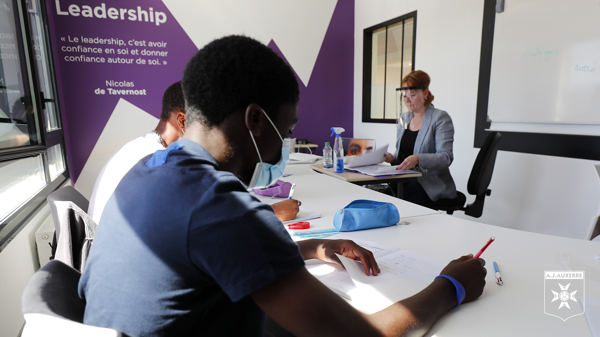 « Que les jeunes se donnent à fond dans leur cursus »