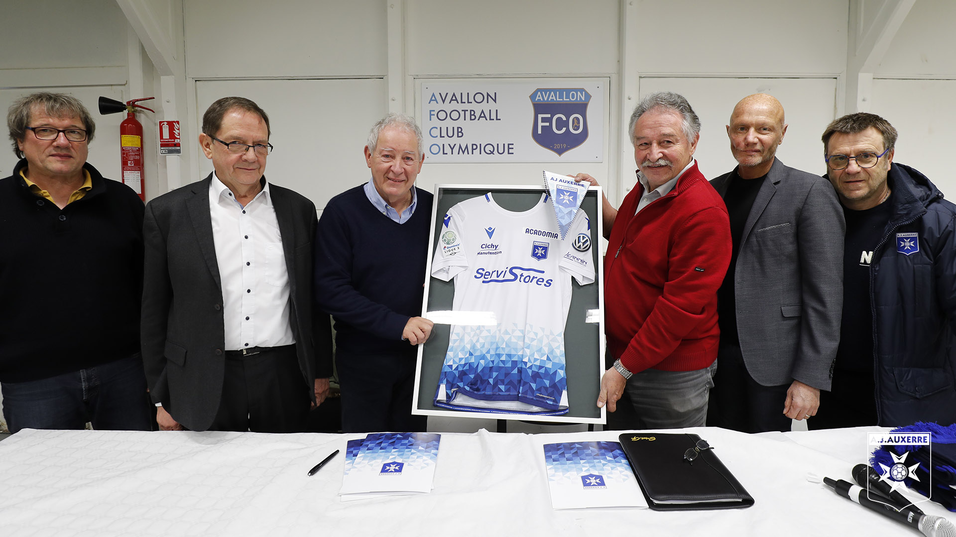 L’Avallon FCO devient le 14e club partenaire de l’AJA