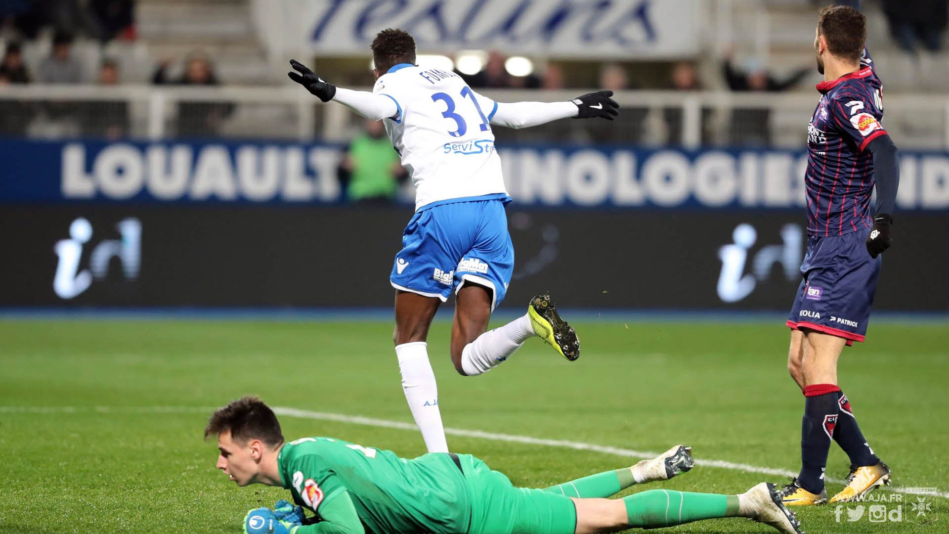 Les photos du match AJACF63