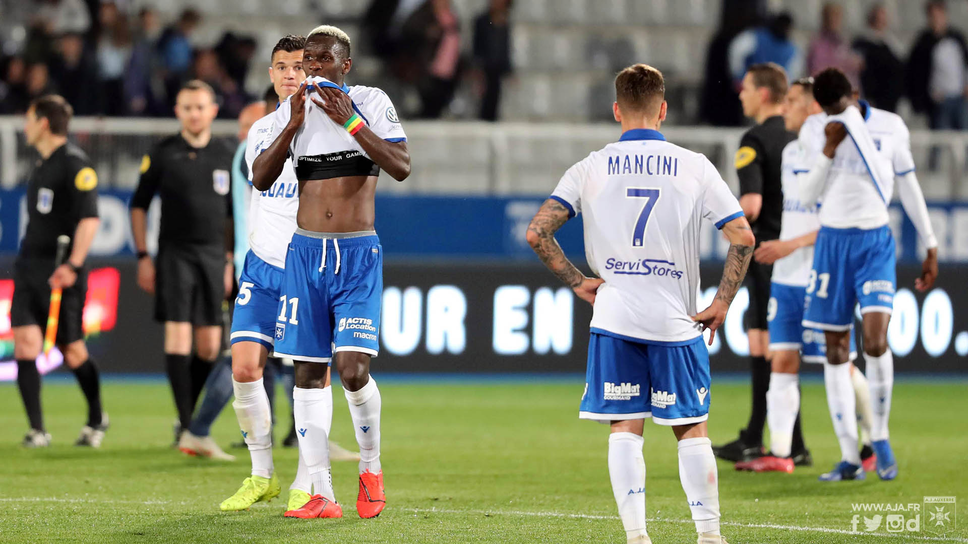 Les Auxerrois pas récompensés