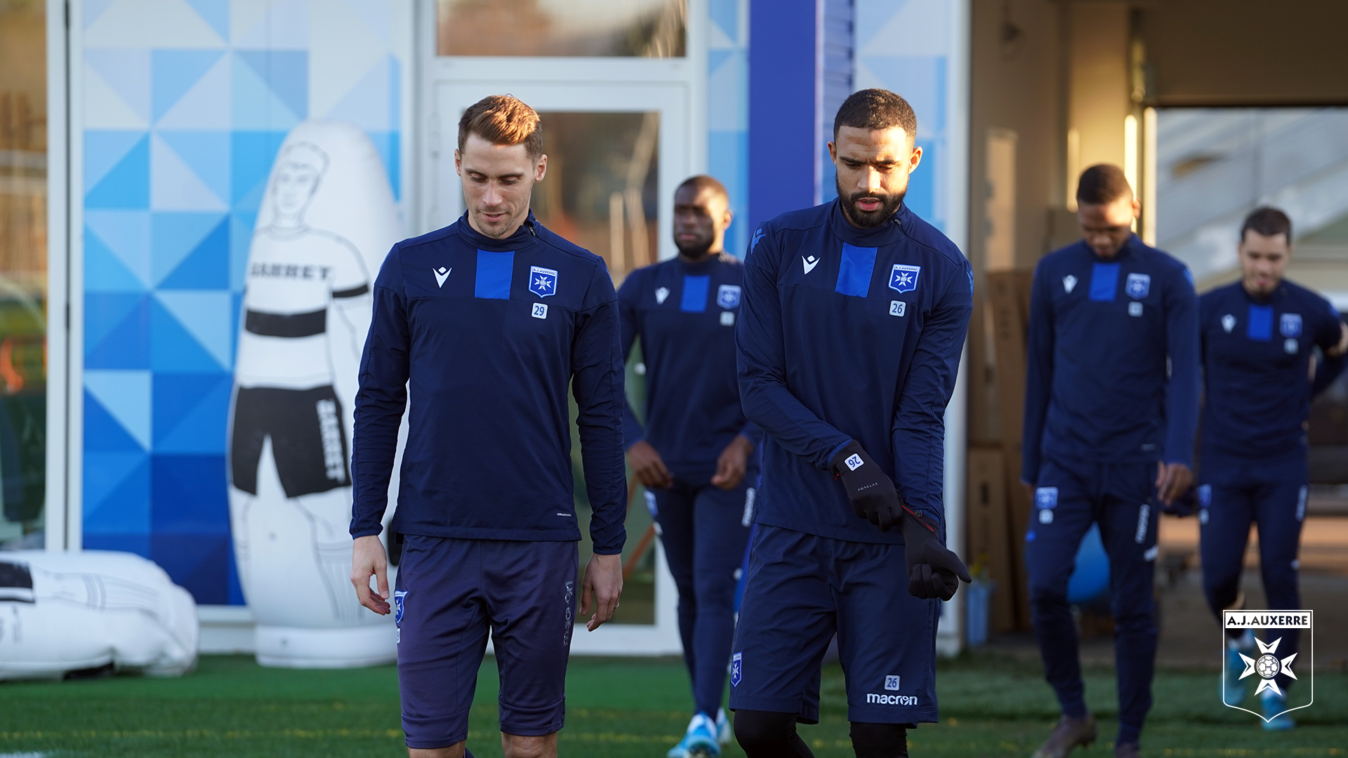 Retour à l'entraînement pour le groupe pro
