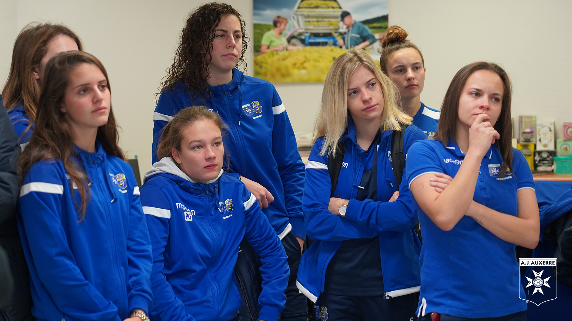 Des féminines en visite à l’Yonne Républicaine