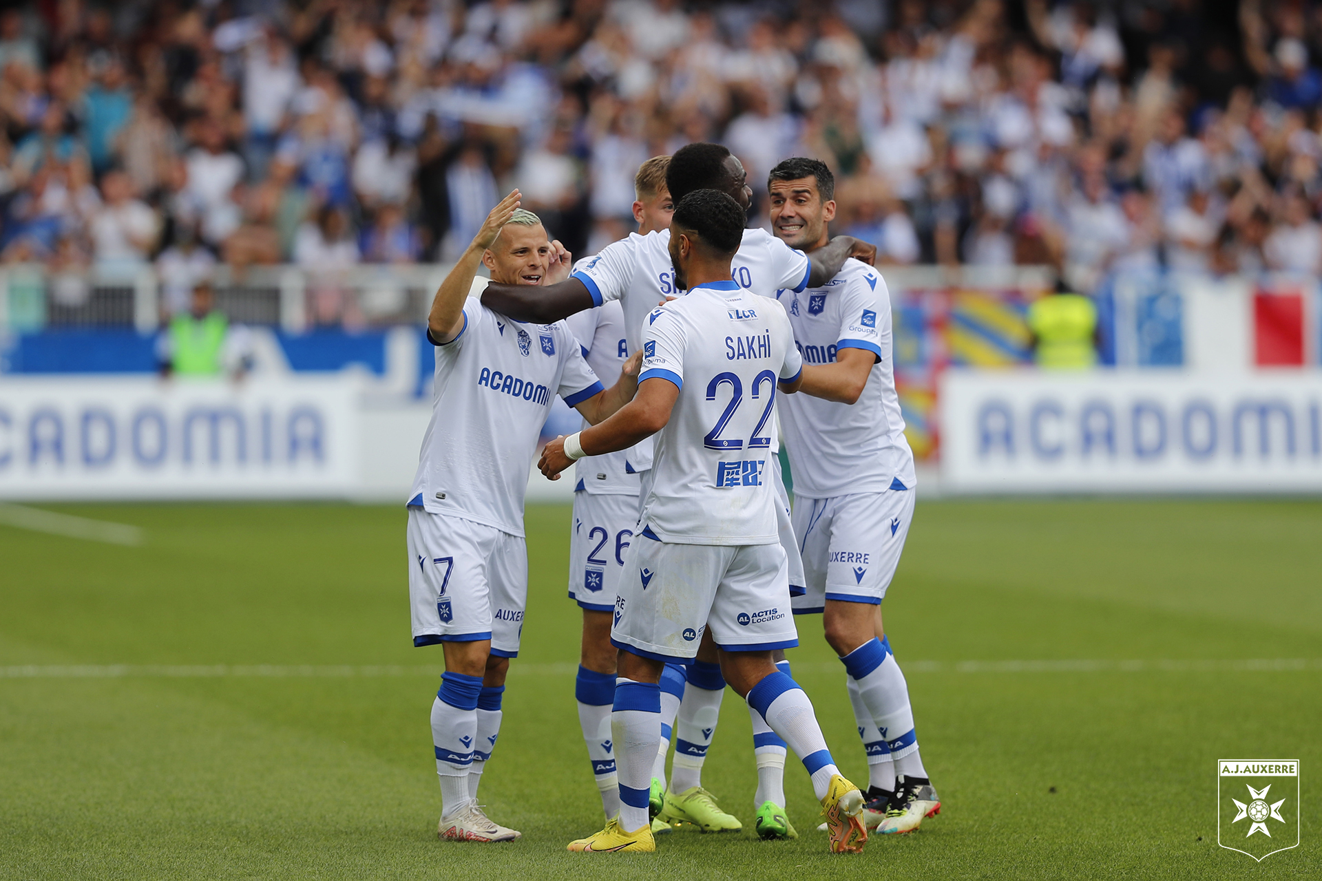 La galerie photos du match AJA - Angers SCO