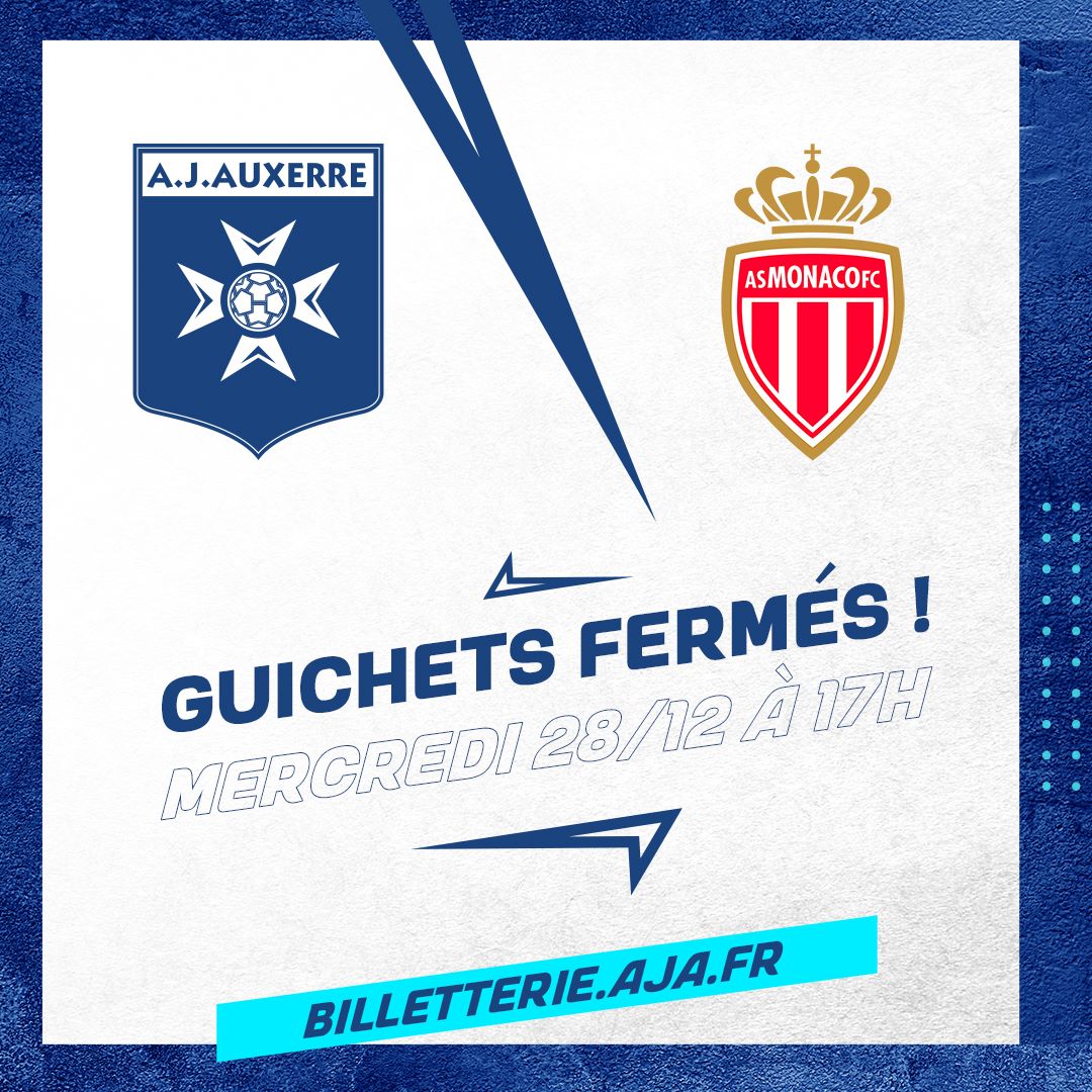AJA - Monaco à guichets fermés !