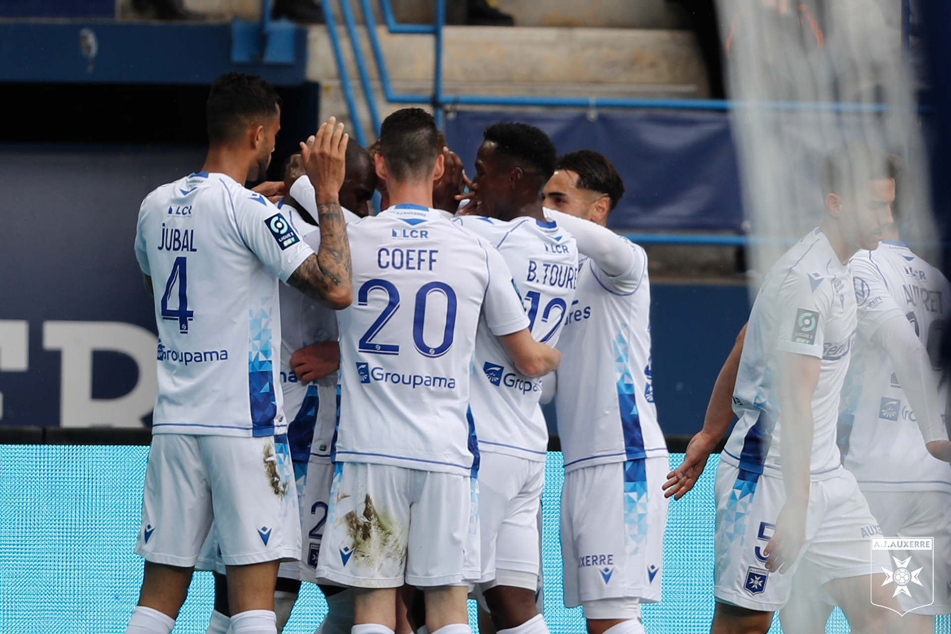 Les photos du match Caen-AJA