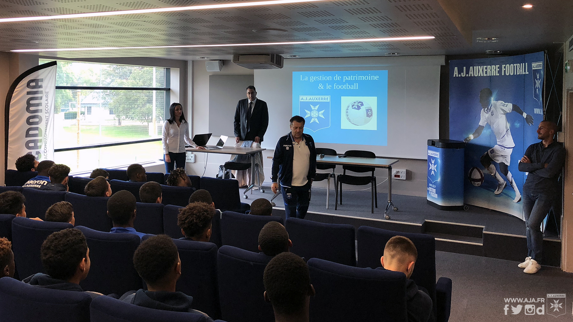 Le parcours au Centre forme à la reconversion future