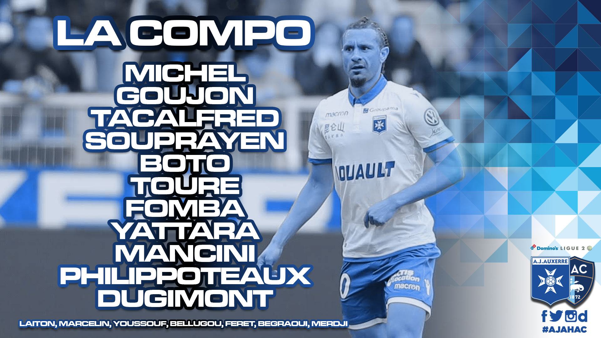 Le 11 auxerrois pour AJAHAC