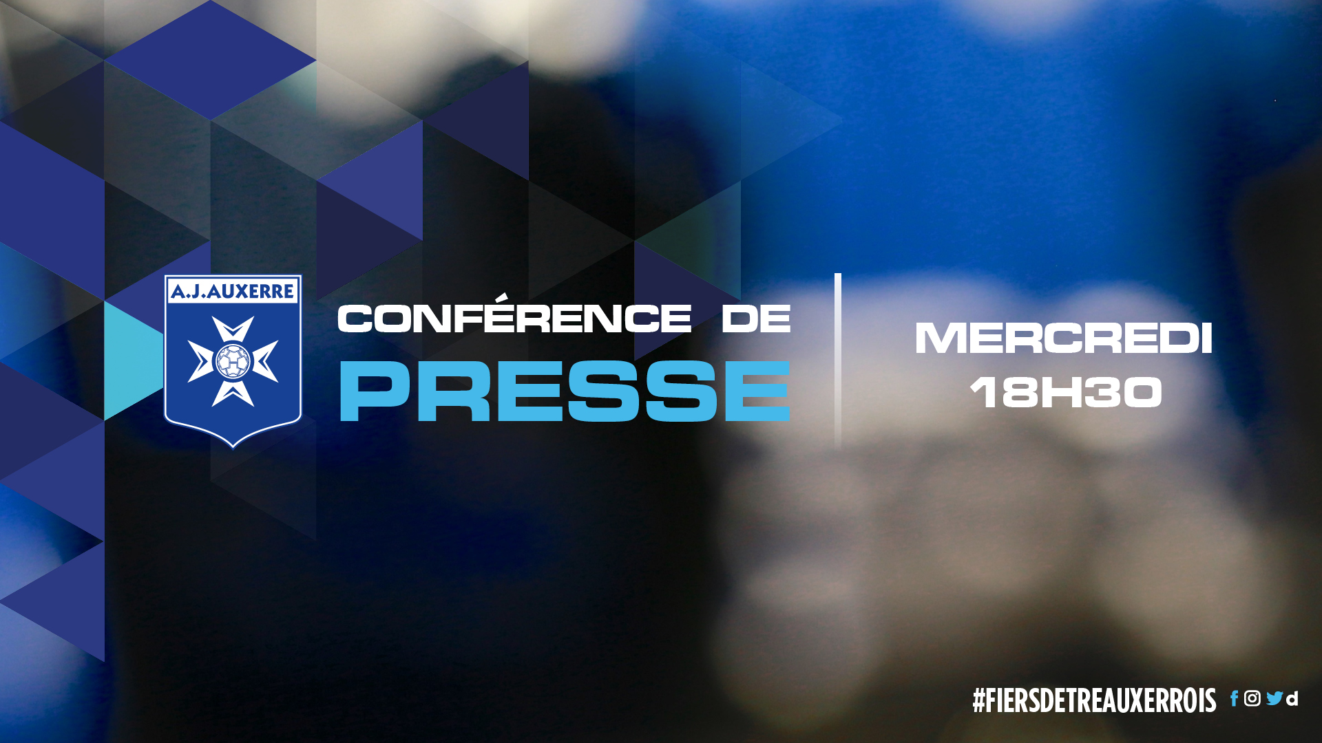 Conférence de presse à 18h30
