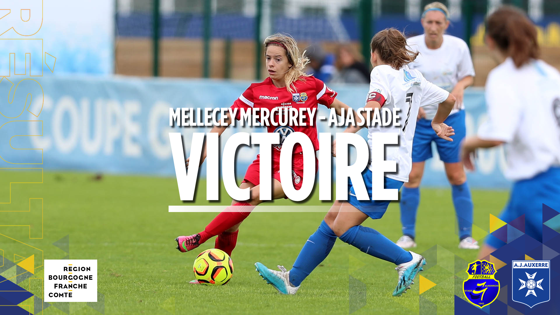 Mellecey Mercurey 1-4 AJA Stade