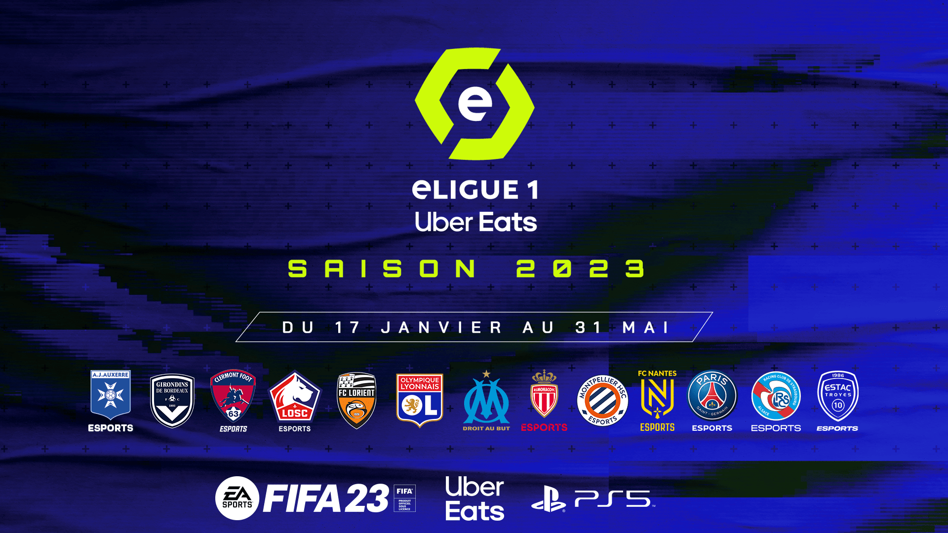 L’eLigue 1 Uber Eats revient sur EA Sports FIFA 23 pour une septième saison !