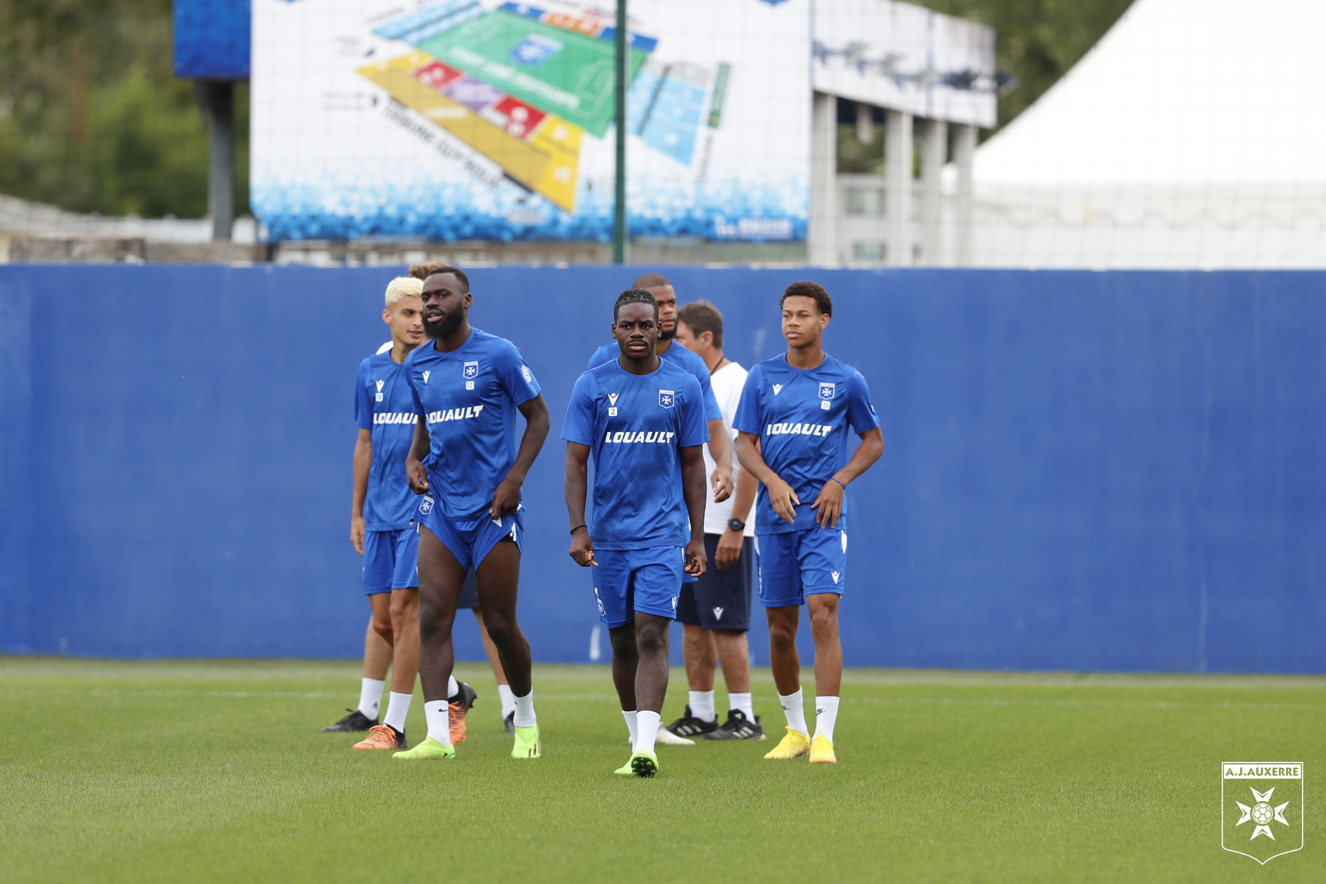 Les photos de l'entraînement du 5 août