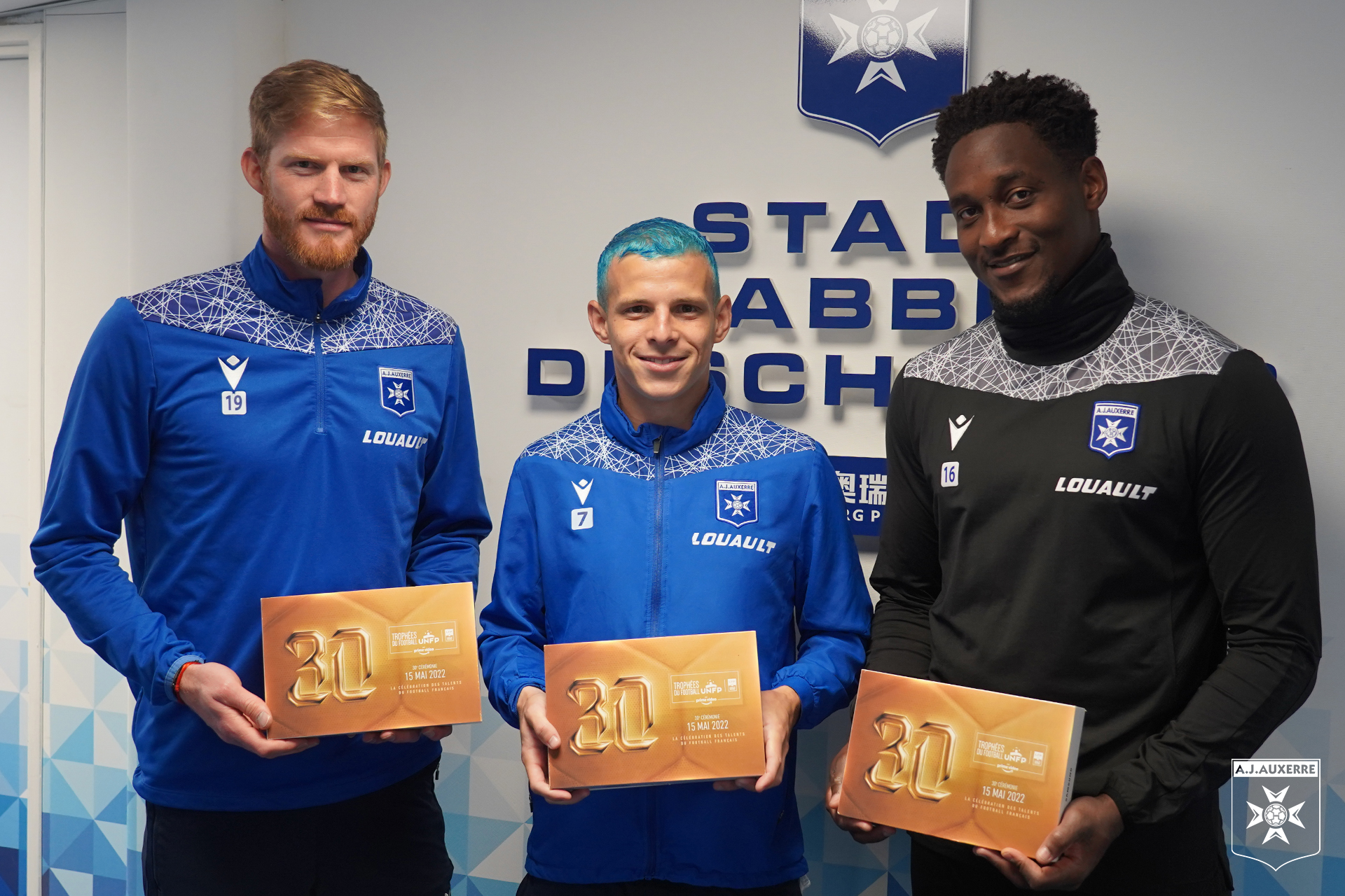 3 Auxerrois nommés pour les Trophées UNFP de Ligue 2