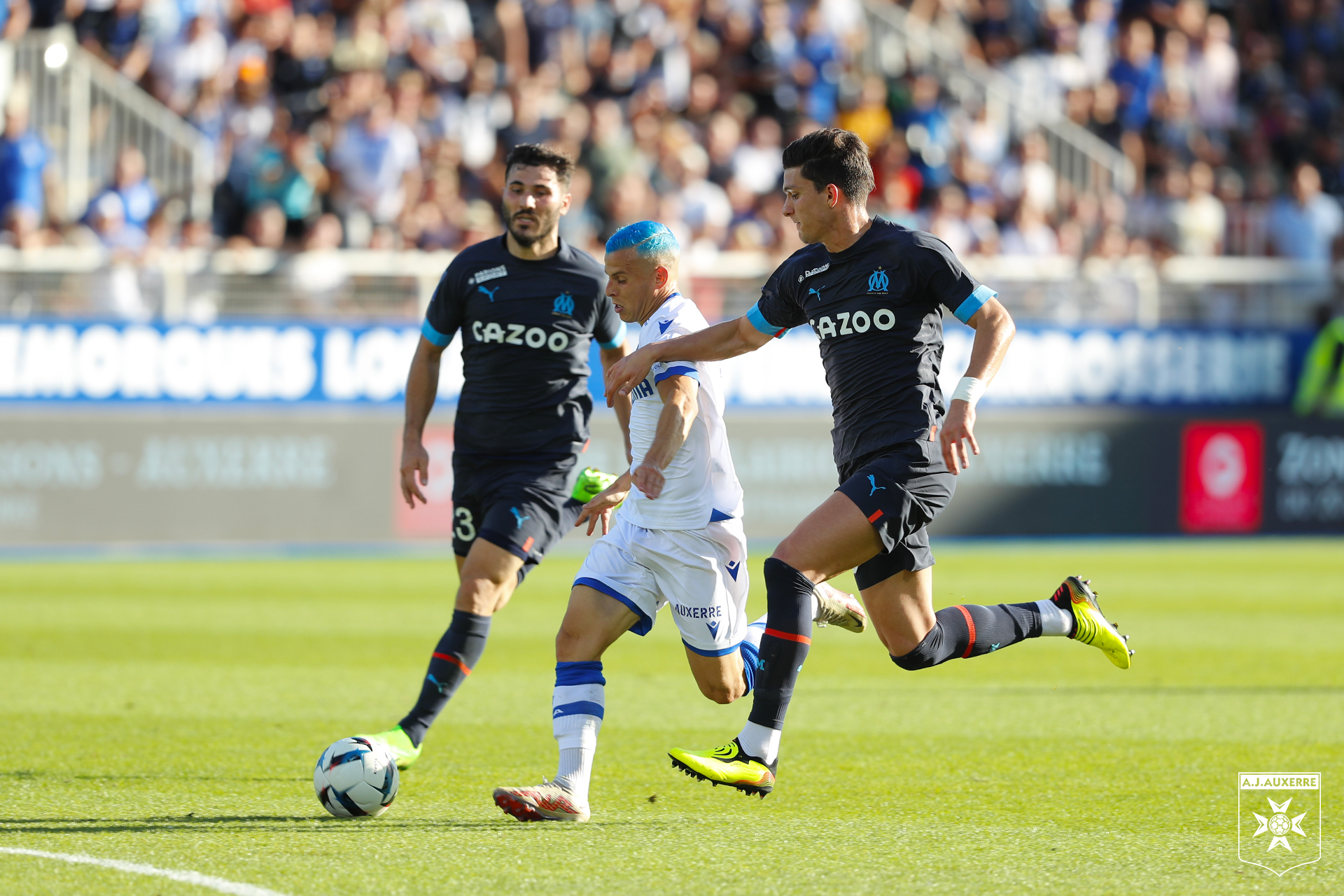L'AJA pas récompensée face à l'OM