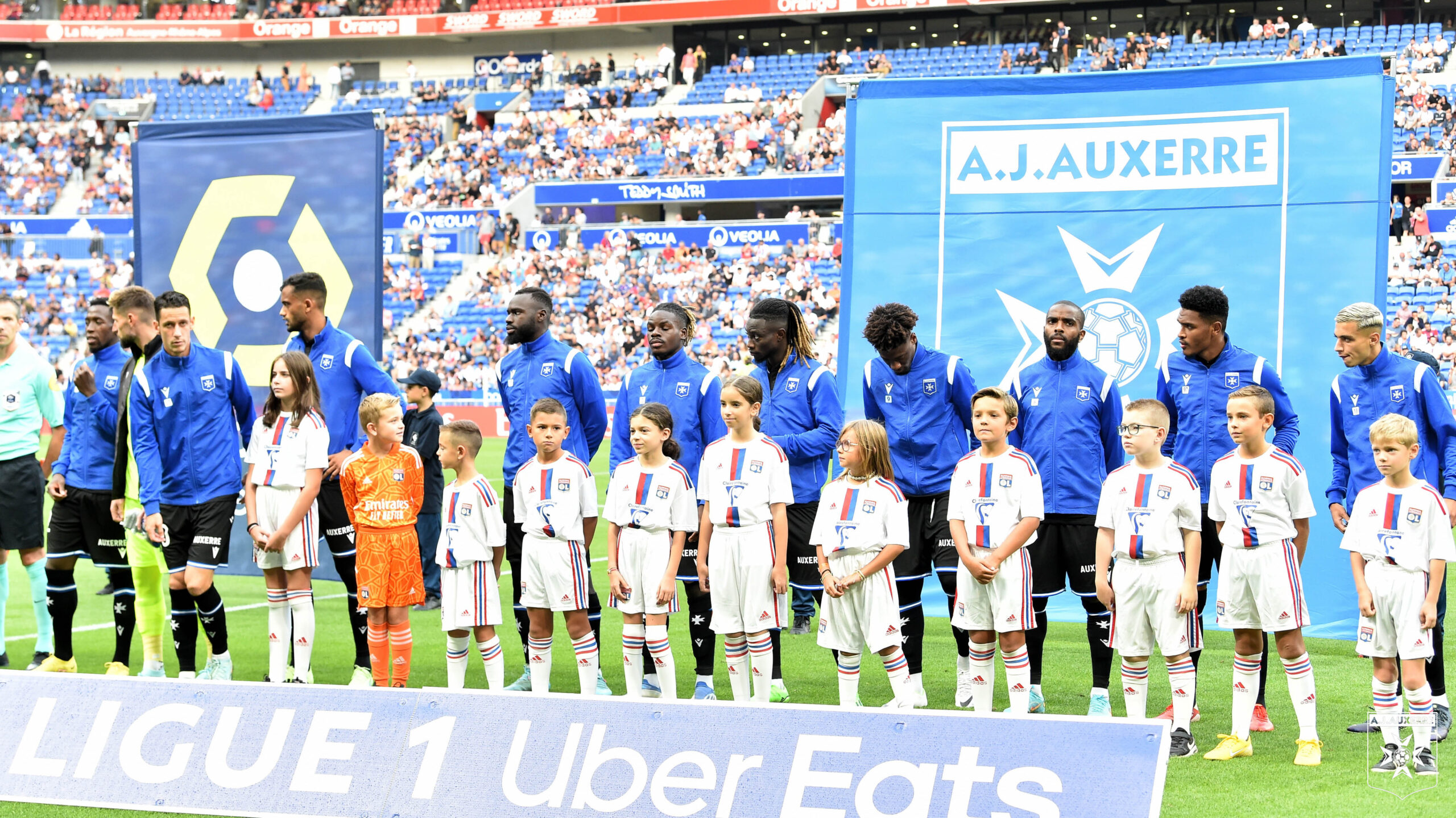 Le match OL-AJA en photos