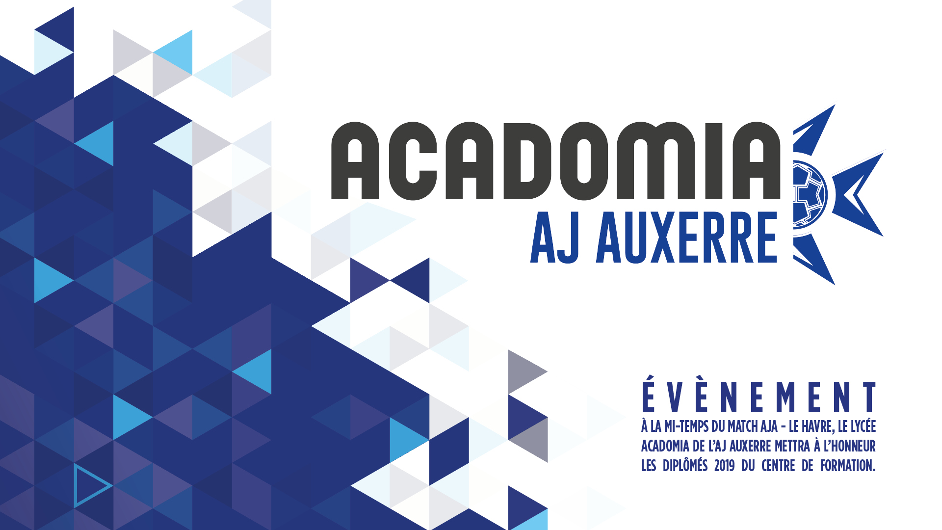 Les diplômés 2019 du Centre AJA Acadomia à l'honneur