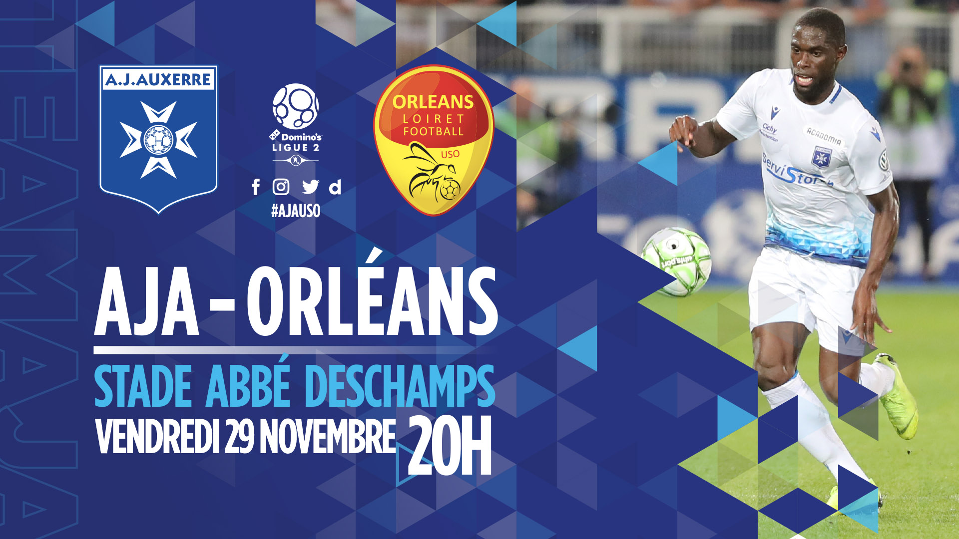 Auxerre - Orléans le 29 novembre