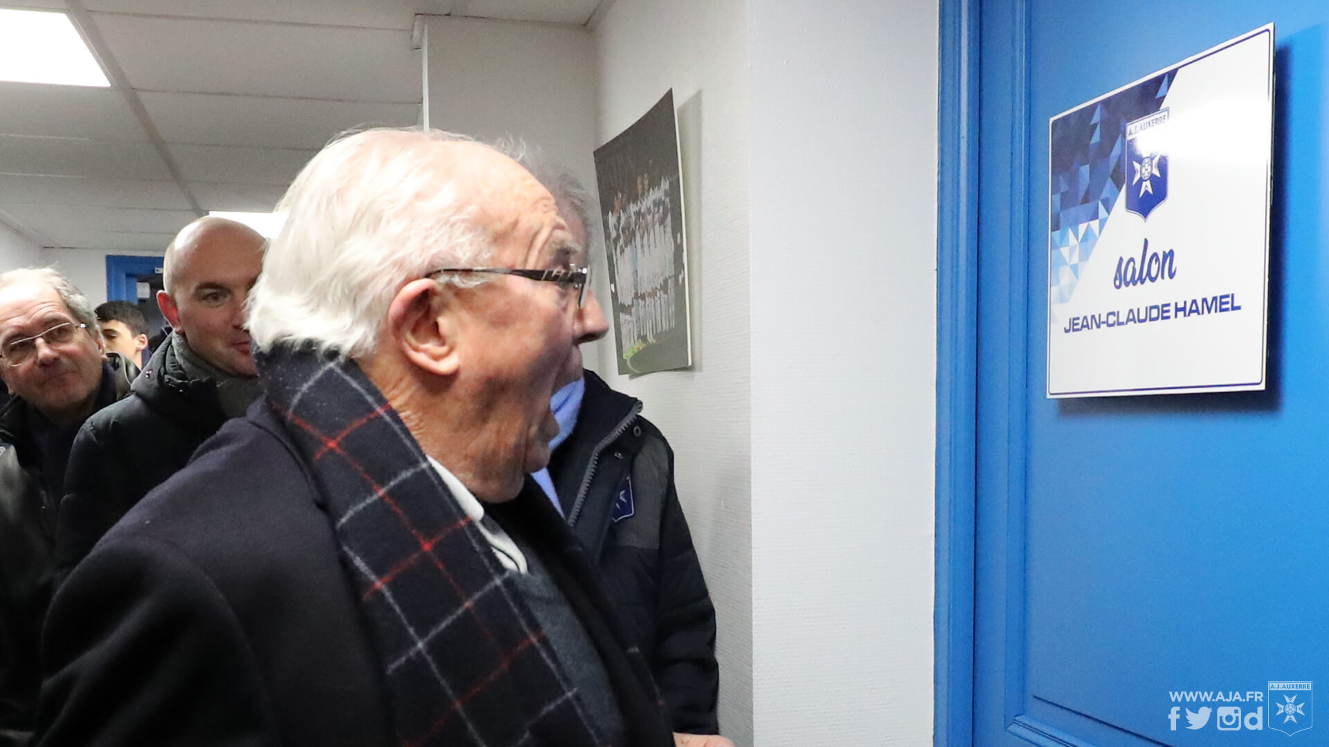 Inauguration du salon Jean-Claude Hamel