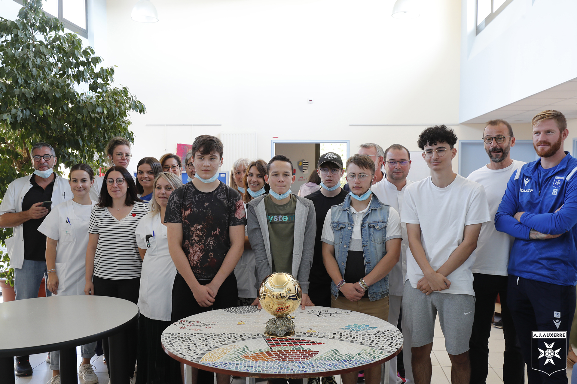 Le Ballon d'Or fait escale à Auxerre