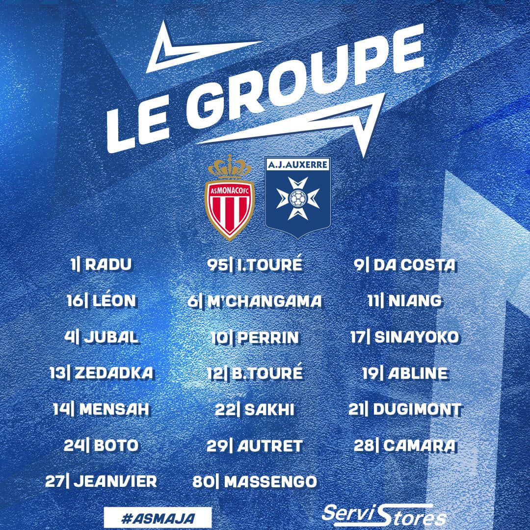 Le groupe de l'AJA pour le déplacement à Monaco