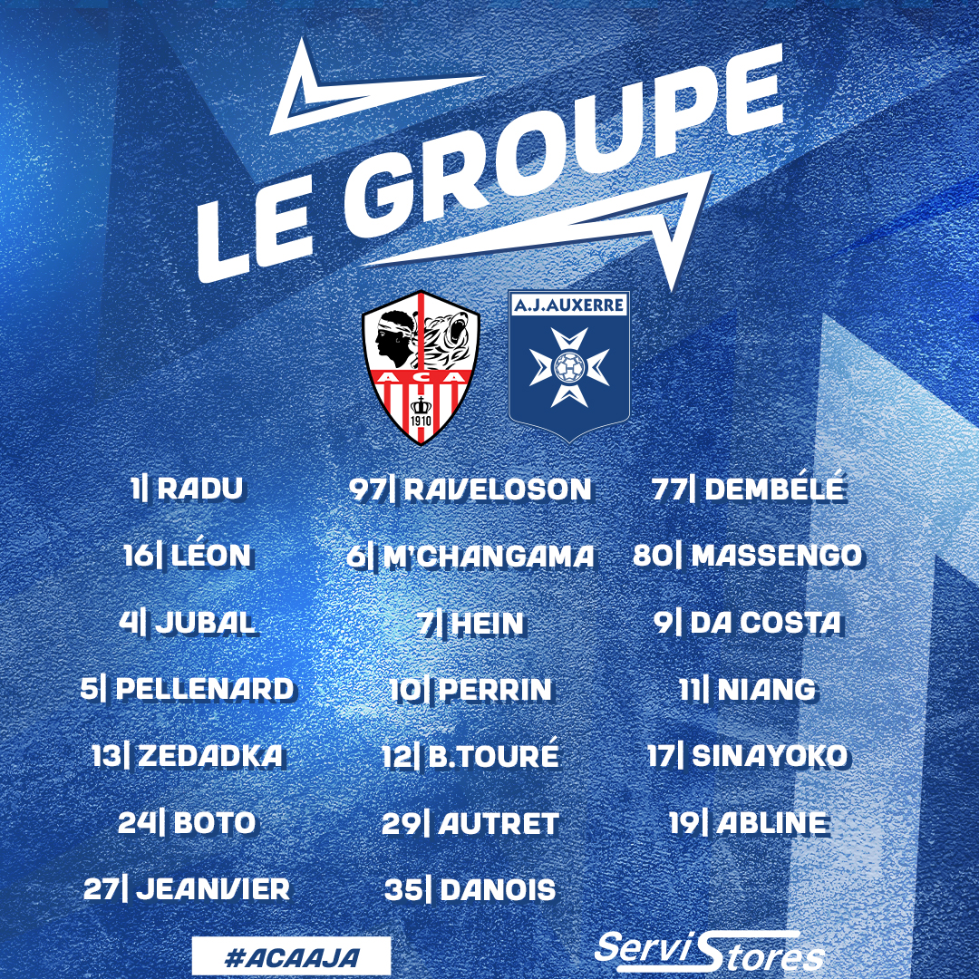 Le groupe pour le déplacement à Ajaccio