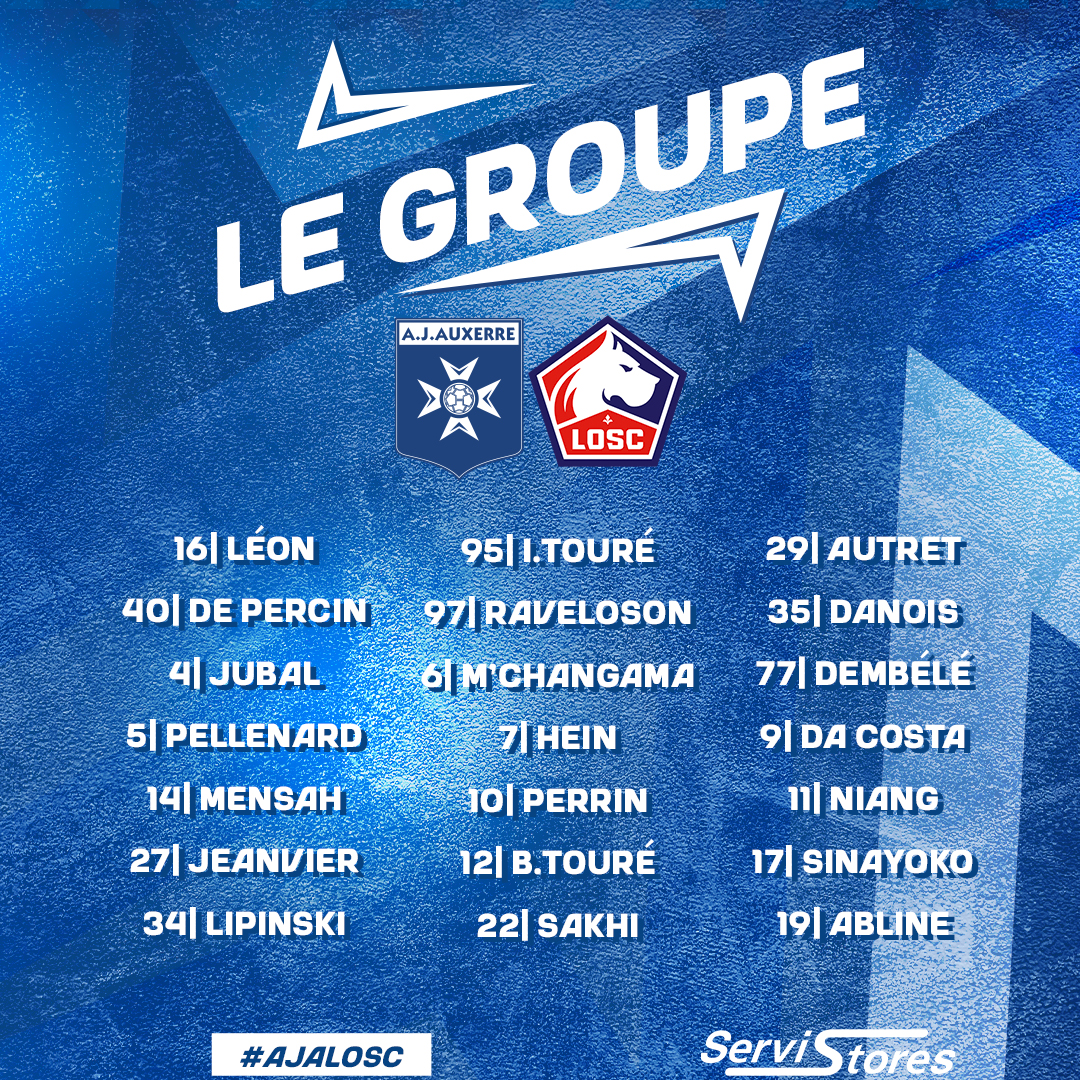 Le groupe auxerrois pour la réception du LOSC