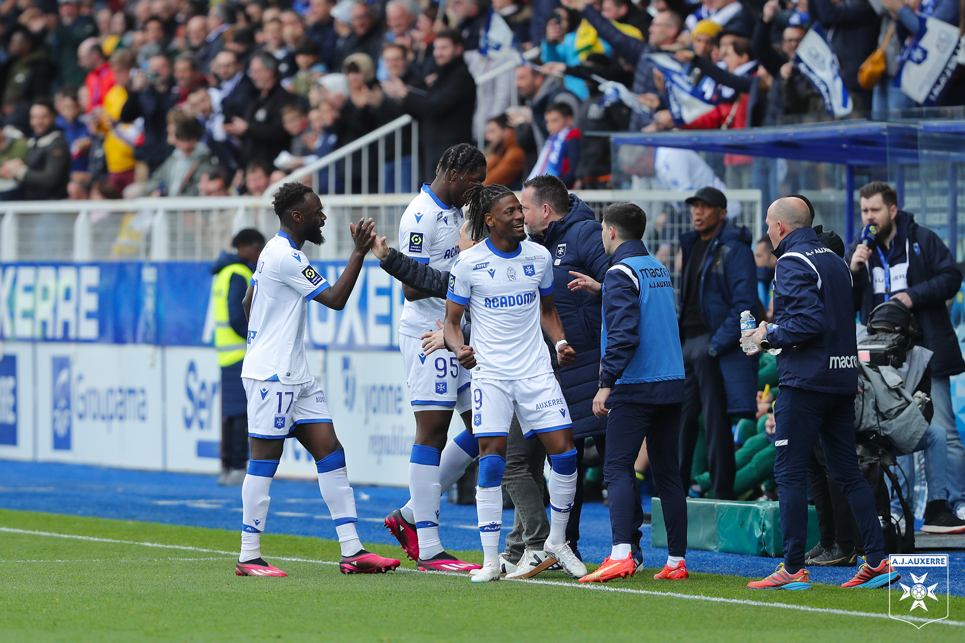 L'AJA bat Nantes et enchaîne une 3e victoire d'affilée !