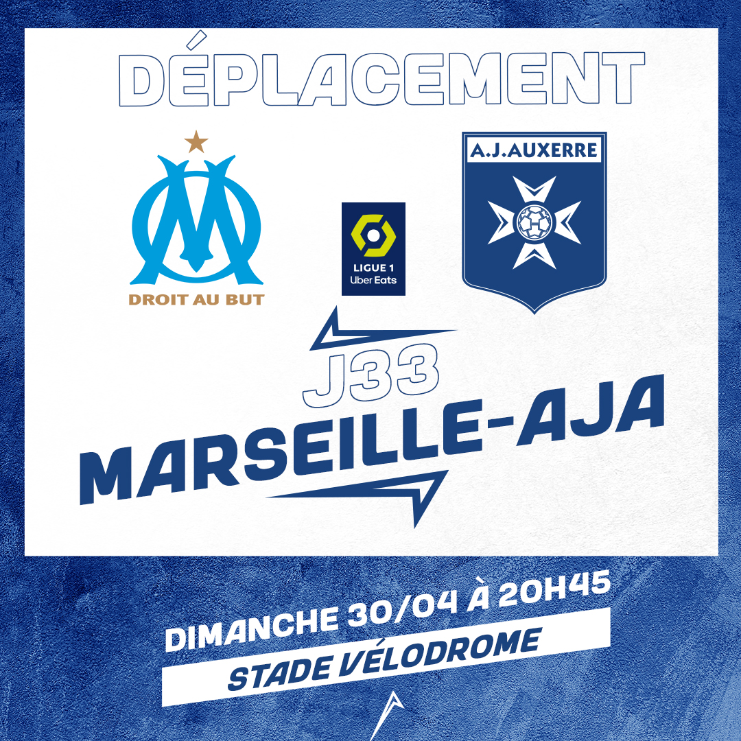Réservez les dernières places pour le déplacement à Marseille !