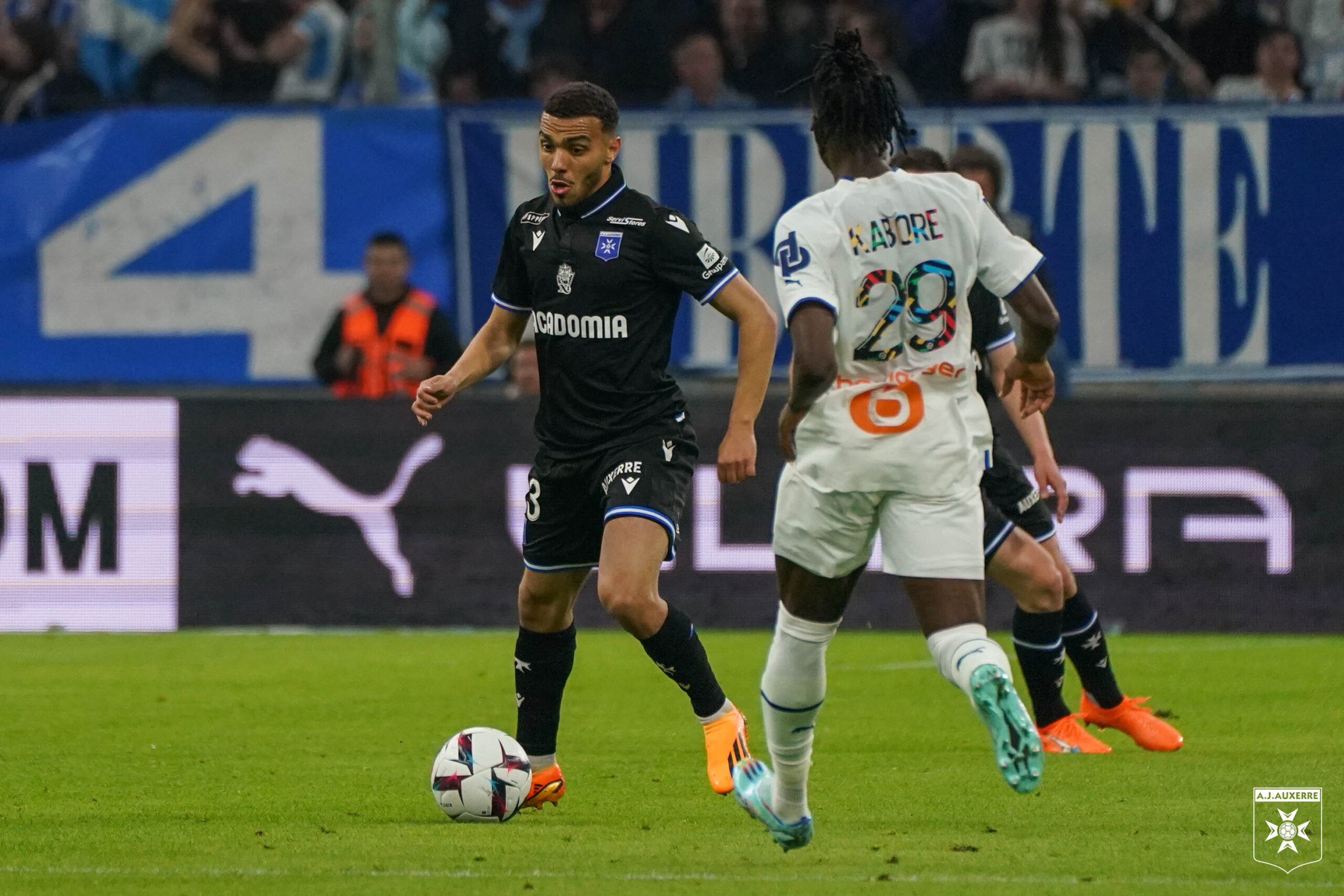 L'AJA s'incline en fin de match au Vélodrome