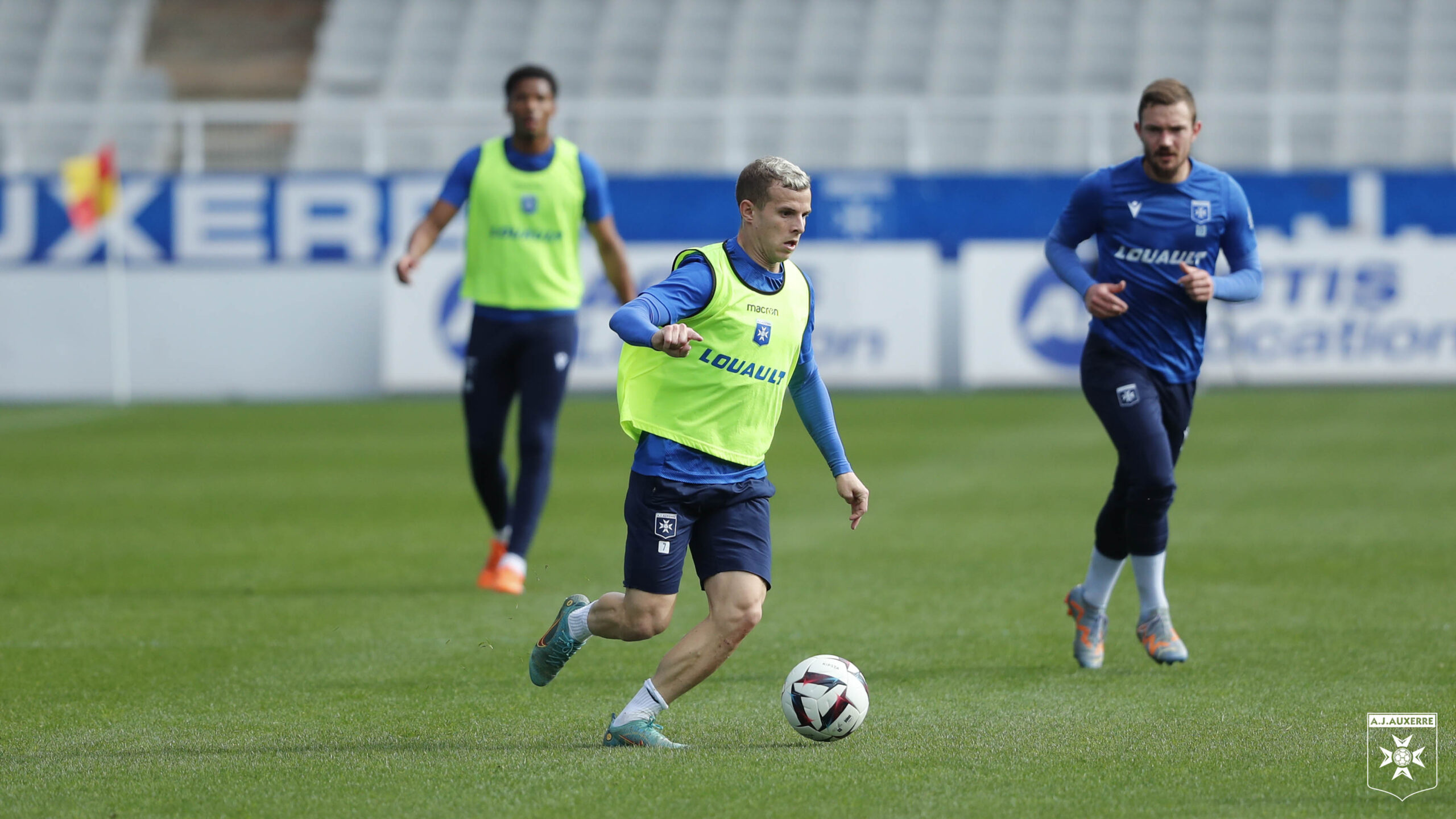 Les photos de l'entraînement sur le terrain d'honneur