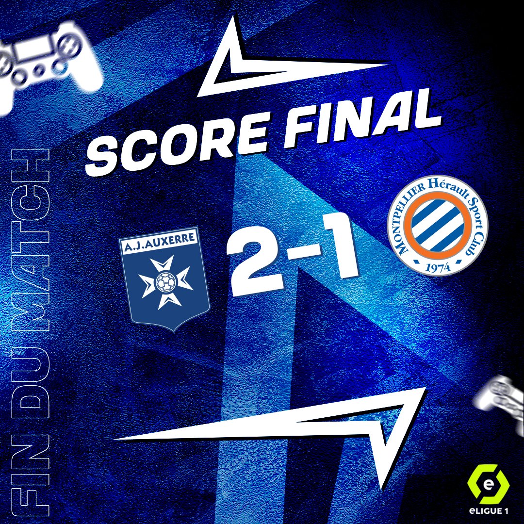 Première victoire pour l’AJA en eLigue1 Uber Eats !