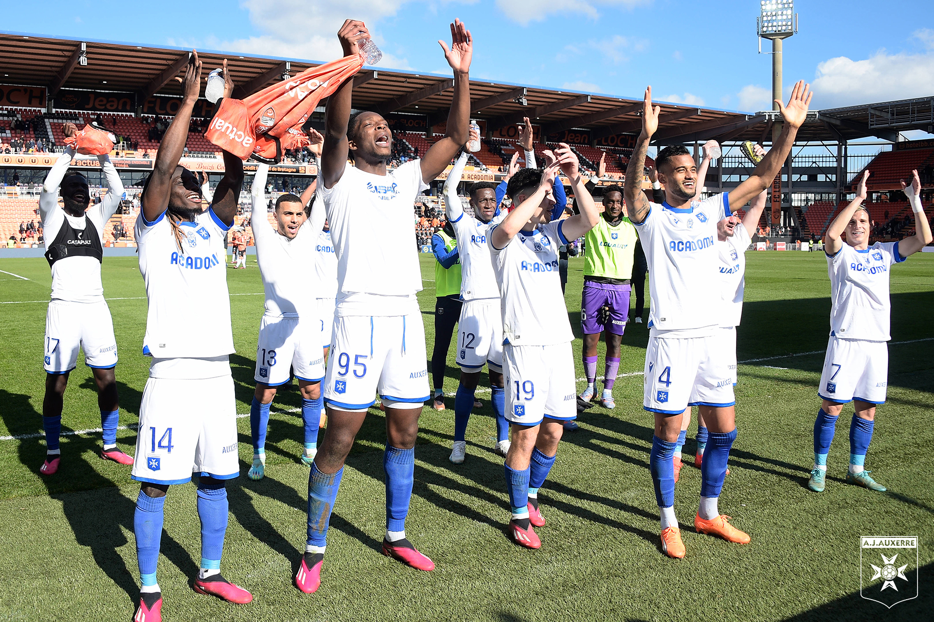 Les photos de la victoire à Lorient