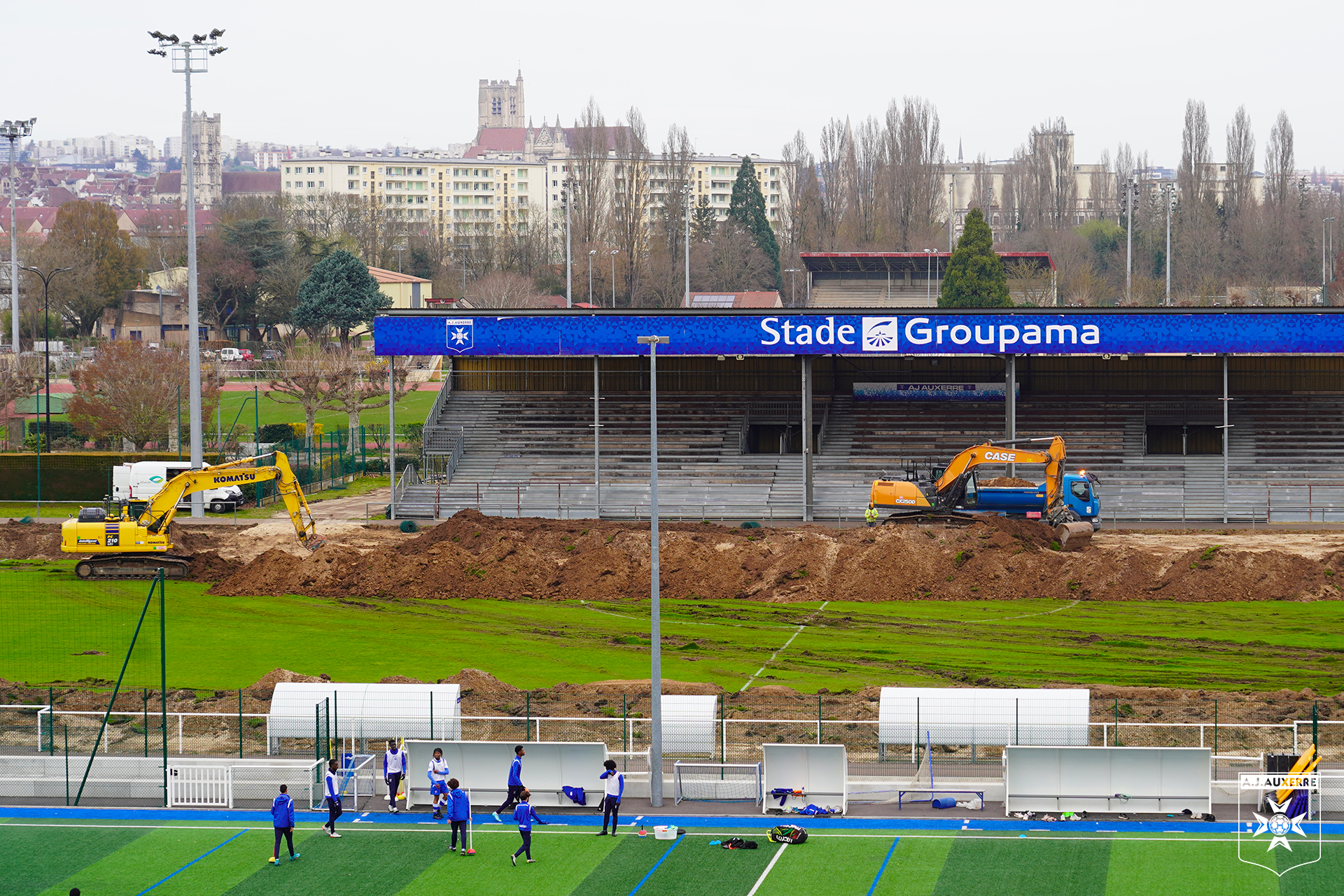 Le stade Groupama se refait une beauté