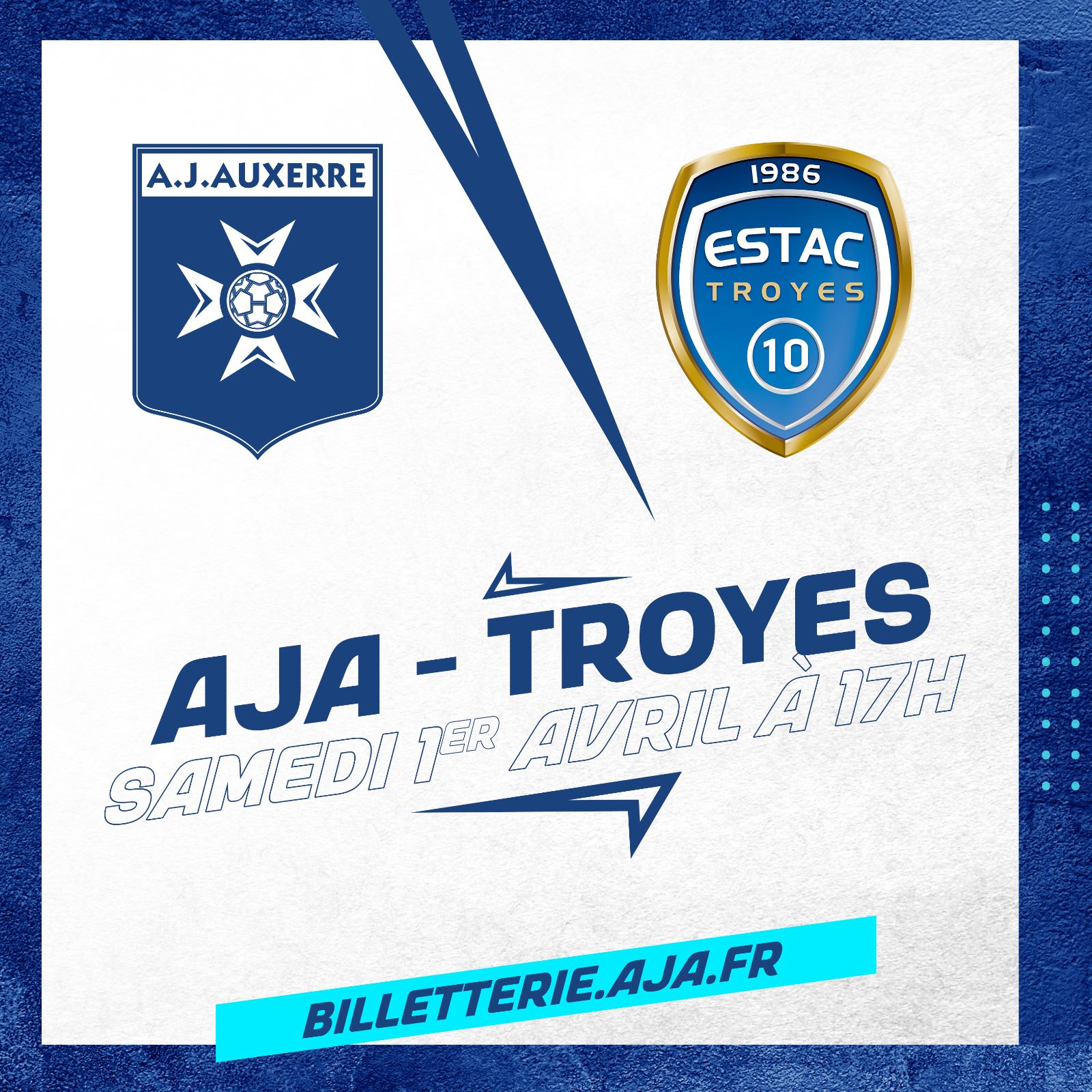 La billetterie pour le derby face à Troyes est ouverte pour les abonnés