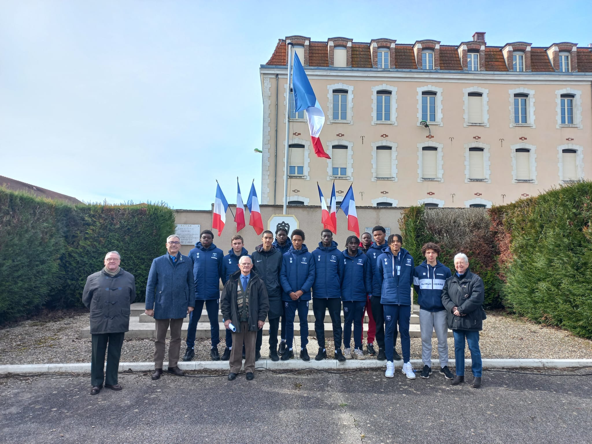 Des jeunes du Centre participent à la journée « Mémoire