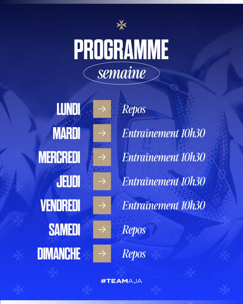 Le programme de la semaine du 10 novembre