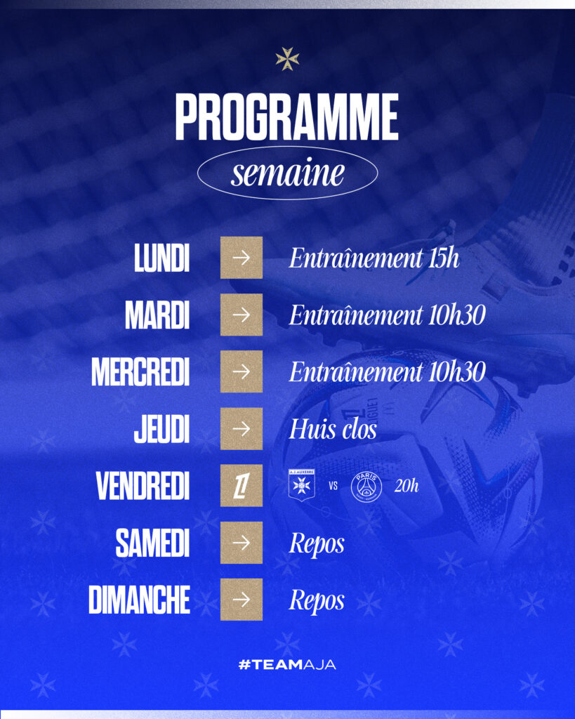 Le planning de la semaine du 19 janvier