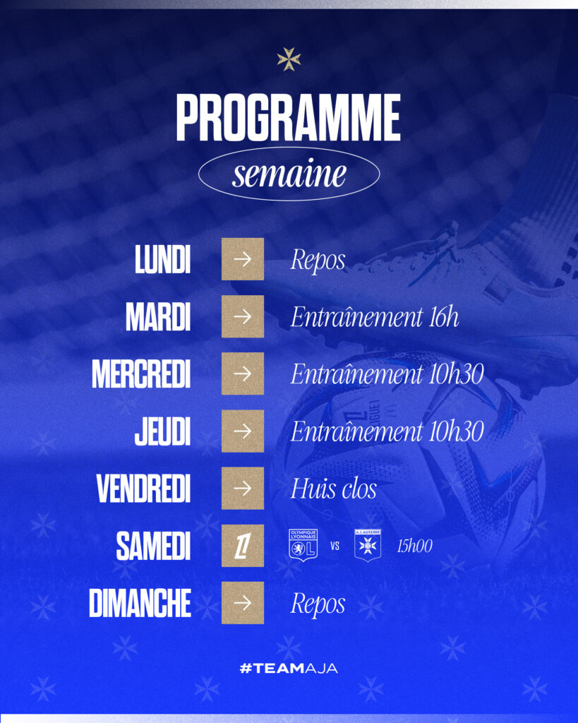 Le planning de la semaine du 20 avril