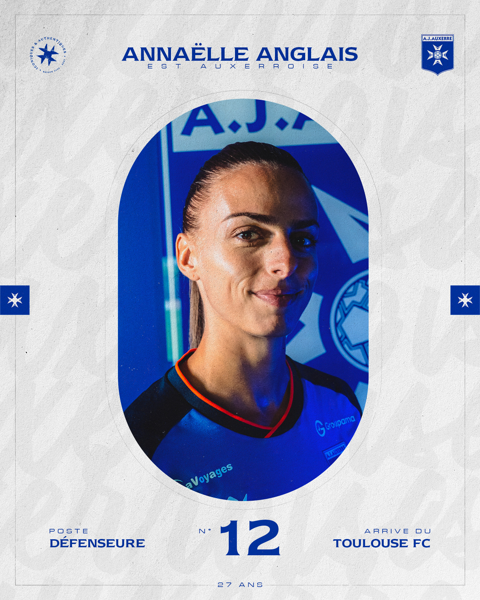 Anaëlle Anglais rejoint l’AJ Auxerre